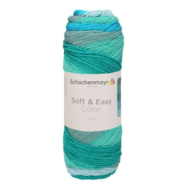 Schachenmayr Soft & Easy Color - Anti-Pilling Acryl met Spray Effect