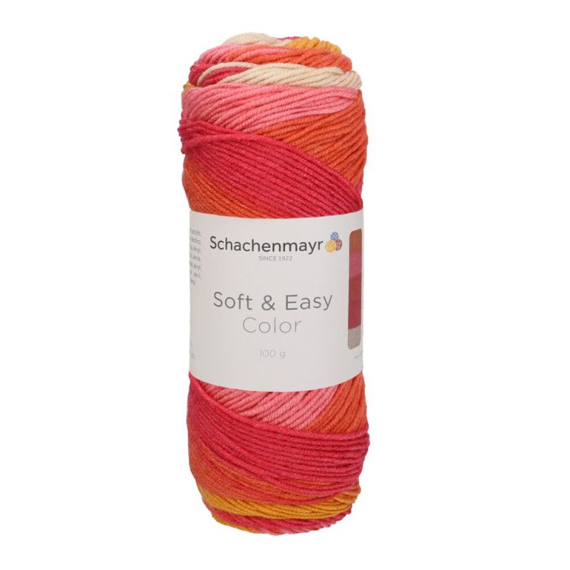 Schachenmayr Soft & Easy Color - Anti-Pilling Acryl met Spray Effect