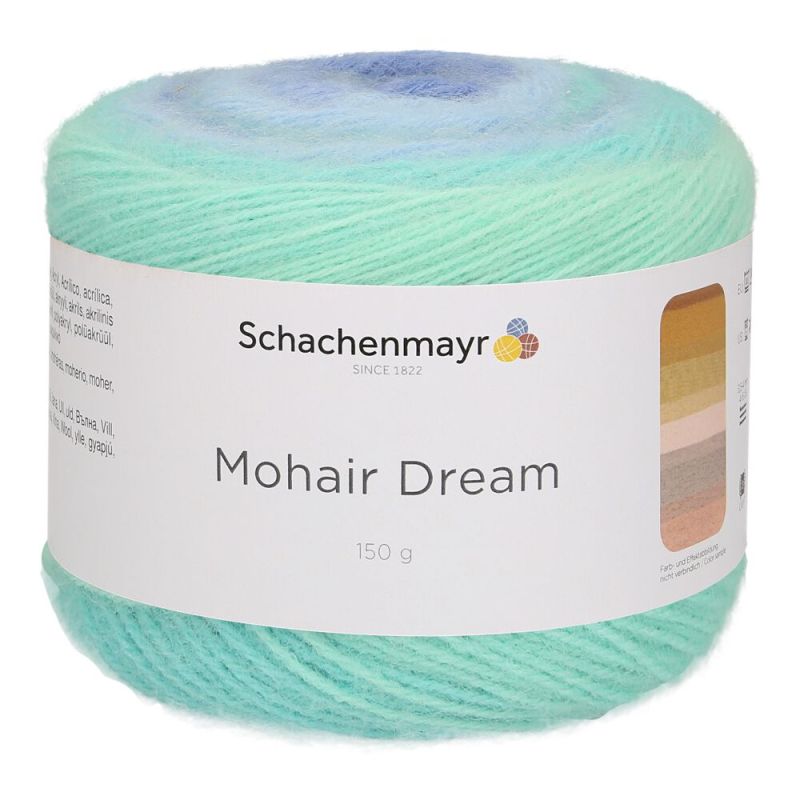 Schachenmayr Mohair Dream - Kantgaren met Prachtige Kleurverlopen