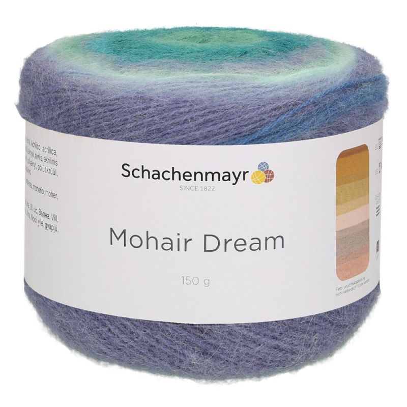 Schachenmayr Mohair Dream - Kantgaren met Prachtige Kleurverlopen