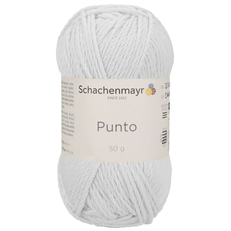 Schachenmayr Punto - Fil Coton-Acrylique Toutes Saisons avec un Éclat