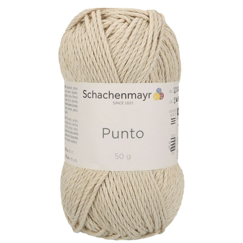 Schachenmayr Punto - Fil Coton-Acrylique Toutes Saisons avec un Éclat