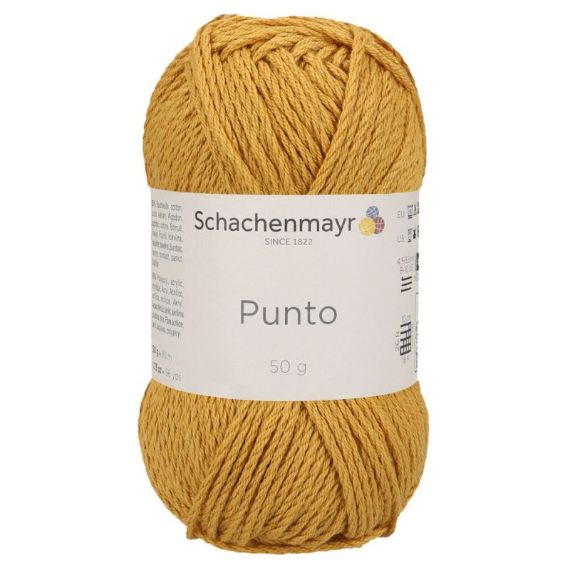 Schachenmayr Punto - Fil Coton-Acrylique Toutes Saisons avec un Éclat