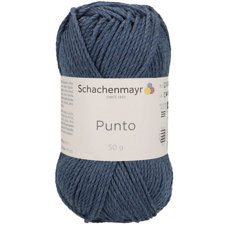 Schachenmayr Punto - Fil Coton-Acrylique Toutes Saisons avec un Éclat
