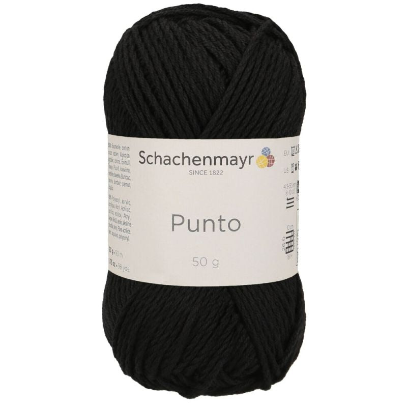 Schachenmayr Punto - Fil Coton-Acrylique Toutes Saisons avec un Éclat