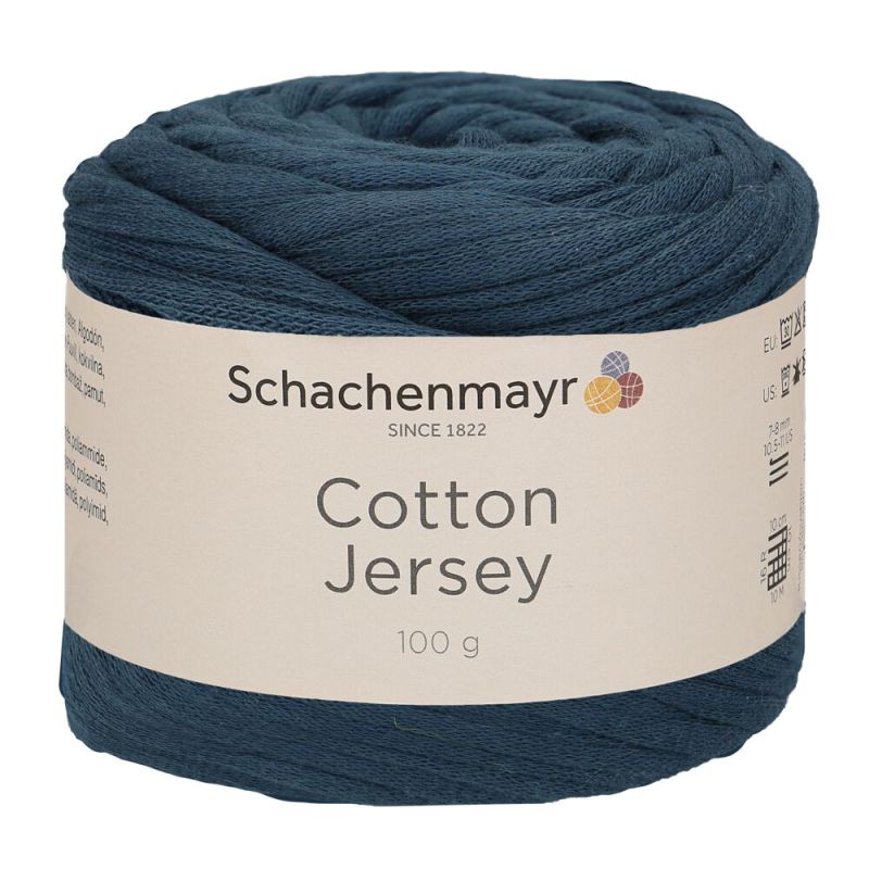 Schachenmayr Cotton Jersey - Fil Tubulaire Léger & Extensible pour la Déco Intérieure