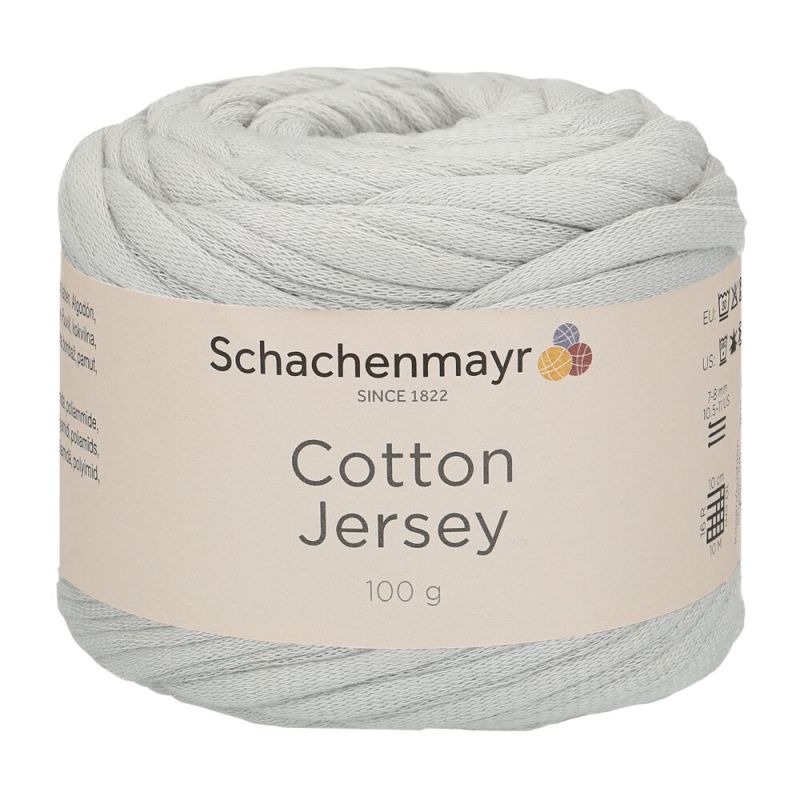 Schachenmayr Cotton Jersey - Fil Tubulaire Léger & Extensible pour la Déco Intérieure