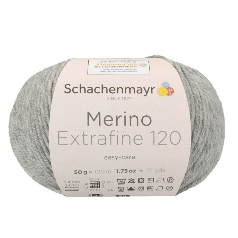 Schachenmayr Merino Extrafine 120 - Fil DK Doux & Lavable en Machine
