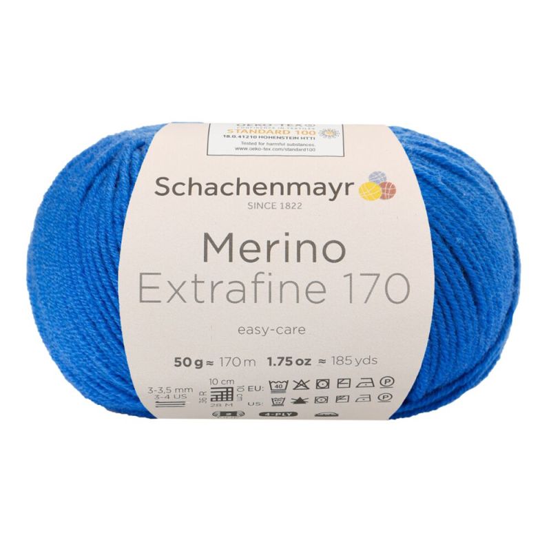 Schachenmayr Merino Extrafine 170 - Superzacht 4-Draads Merino