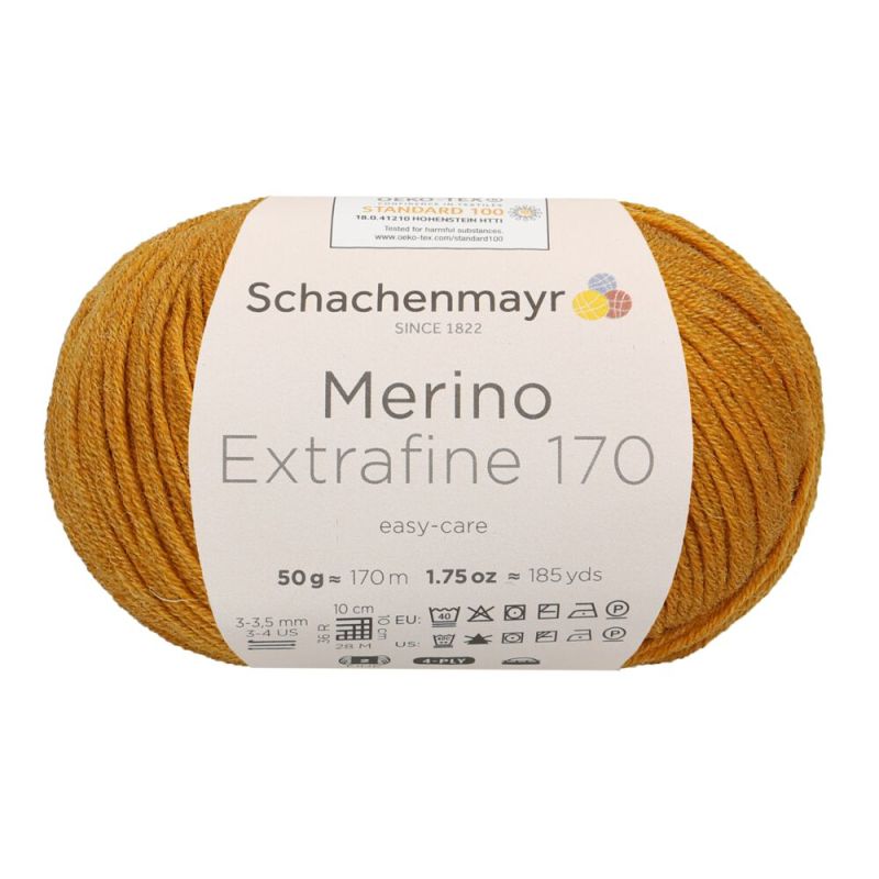Schachenmayr Merino Extrafine 170 - Superzacht 4-Draads Merino