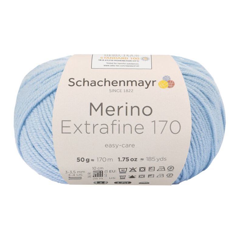 Schachenmayr Merino Extrafine 170 - Superzacht 4-Draads Merino