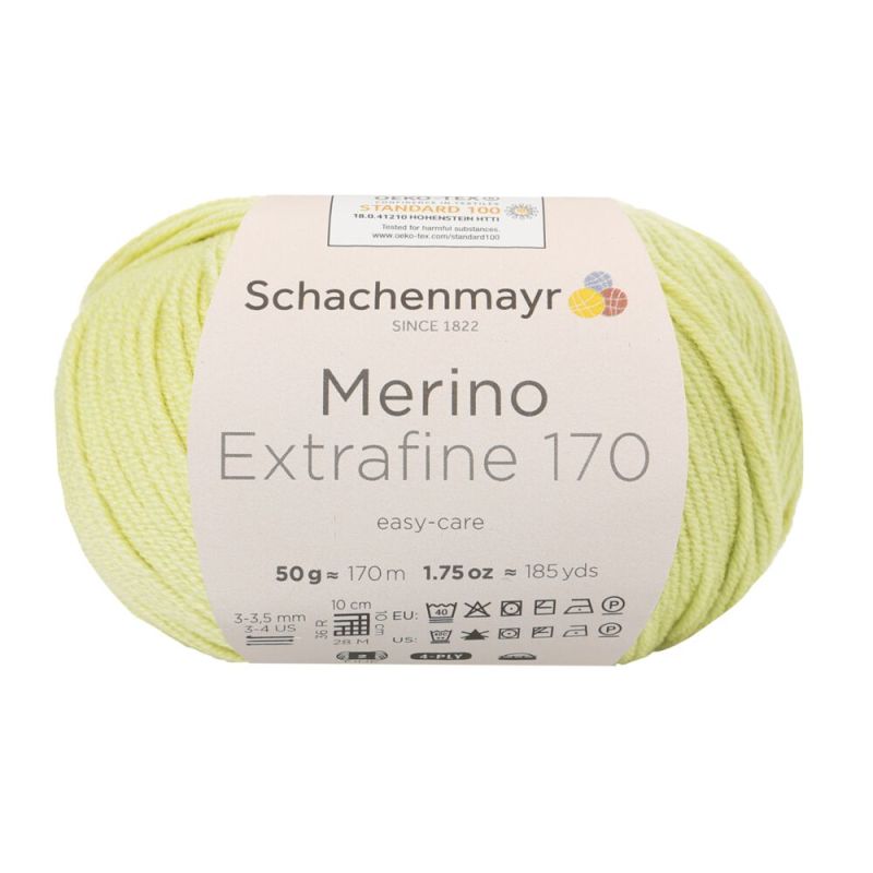 Schachenmayr Merino Extrafine 170 - Superzacht 4-Draads Merino