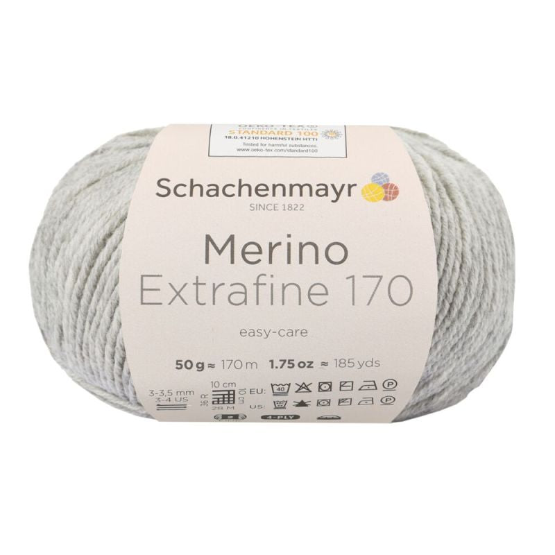 Schachenmayr Merino Extrafine 170 - Superzacht 4-Draads Merino