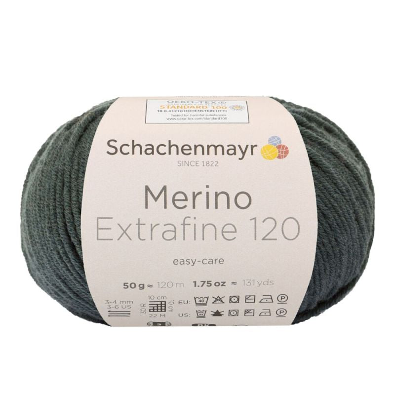 Schachenmayr Merino Extrafine 120 - Fil DK Doux & Lavable en Machine