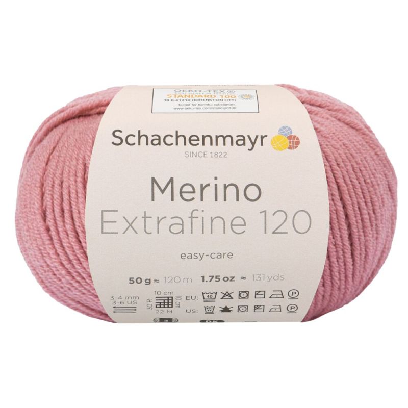 Schachenmayr Merino Extrafine 120 - Fil DK Doux & Lavable en Machine