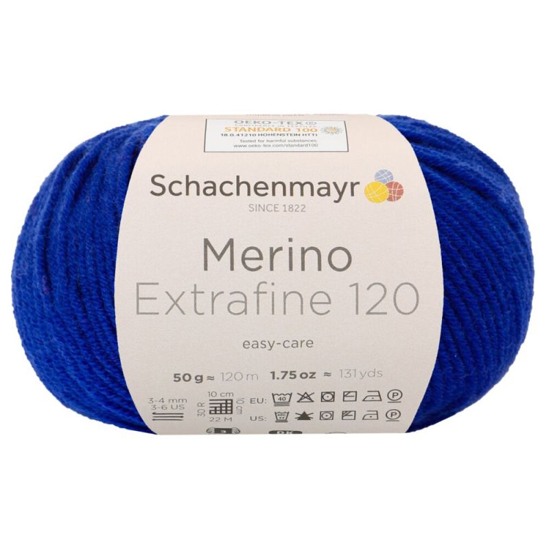 Schachenmayr Merino Extrafine 120 - Fil DK Doux & Lavable en Machine