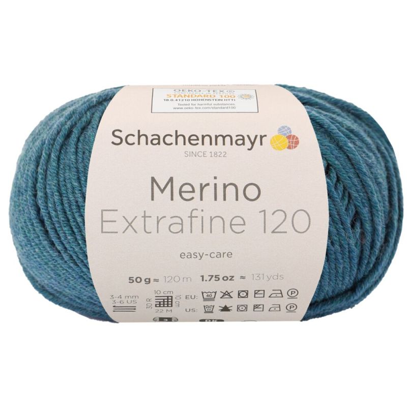 Schachenmayr Merino Extrafine 120 - Fil DK Doux & Lavable en Machine