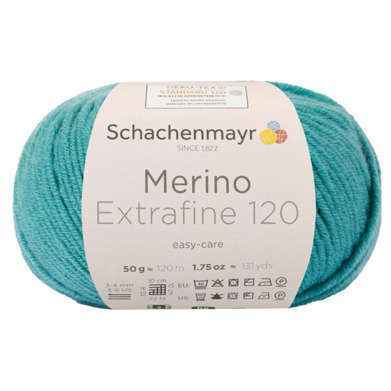 Schachenmayr Merino Extrafine 120 - Fil DK Doux & Lavable en Machine