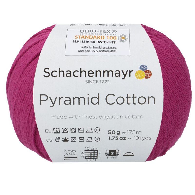 Schachenmayr Pyramid Cotton - Coton Égyptien Doux & Durable