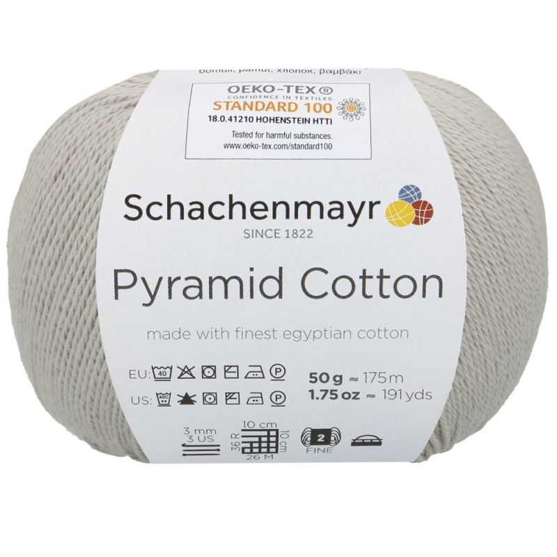 Schachenmayr Pyramid Cotton - Coton Égyptien Doux & Durable