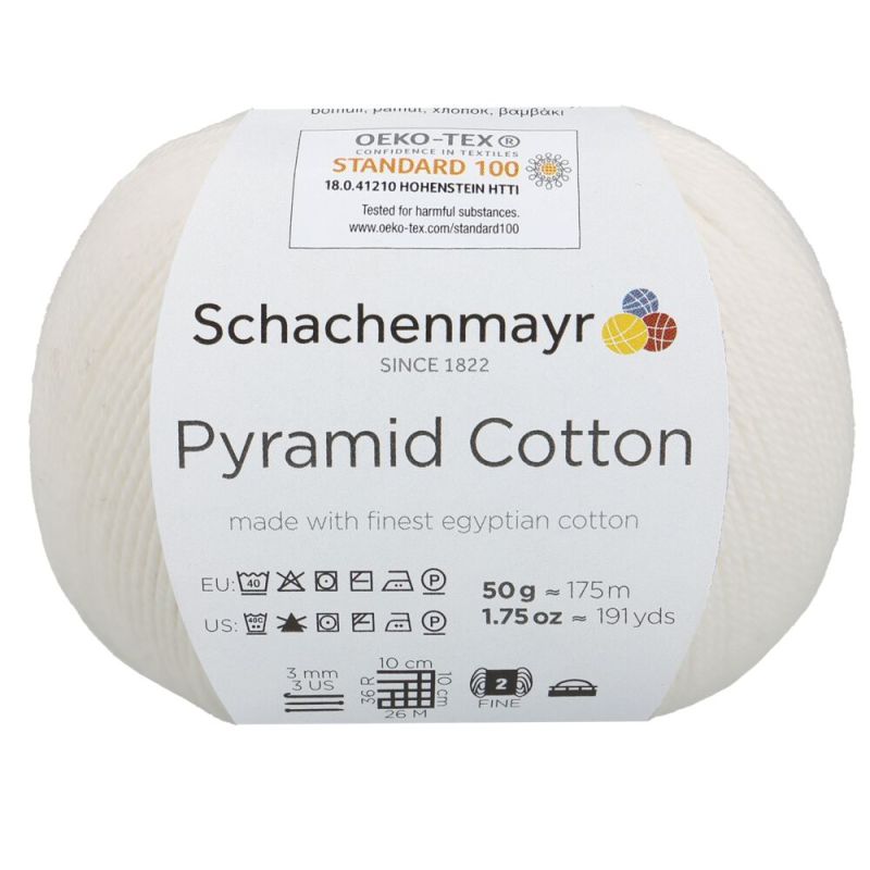 Schachenmayr Pyramid Cotton - Coton Égyptien Doux & Durable
