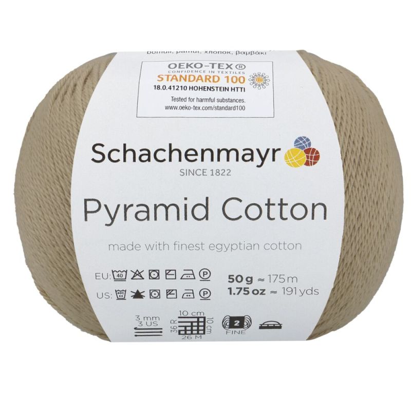 Schachenmayr Pyramid Cotton - Coton Égyptien Doux & Durable