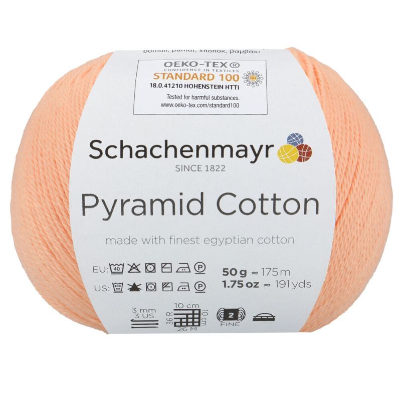 Schachenmayr Pyramid Cotton - Coton Égyptien Doux & Durable