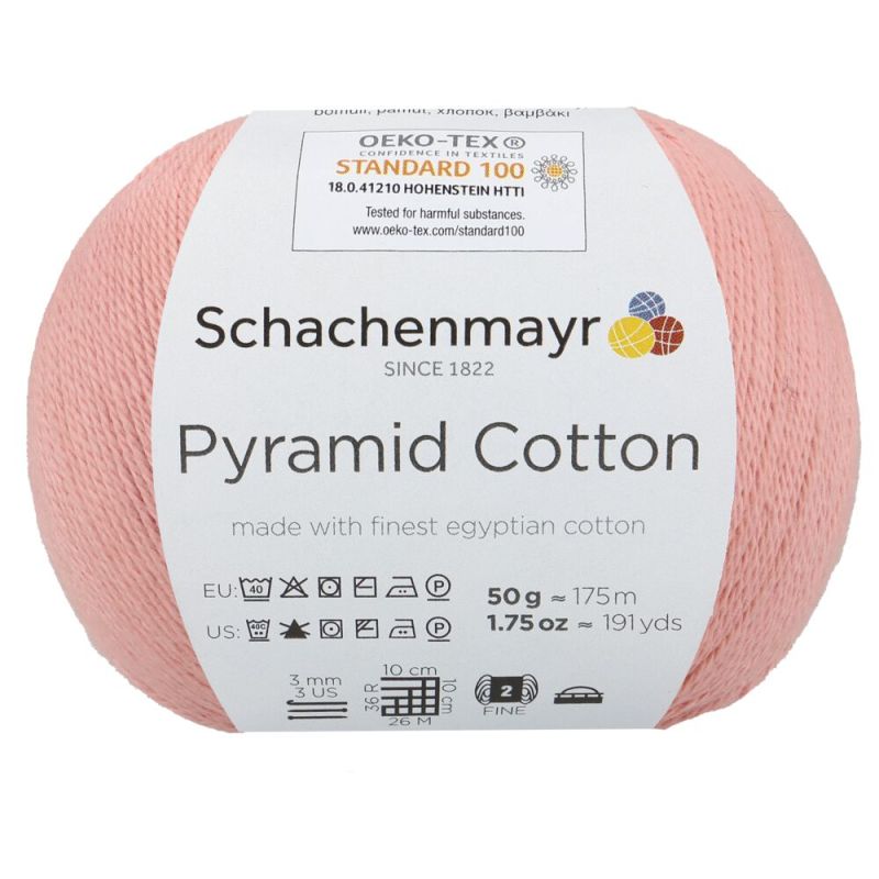 Schachenmayr Pyramid Cotton - Coton Égyptien Doux & Durable