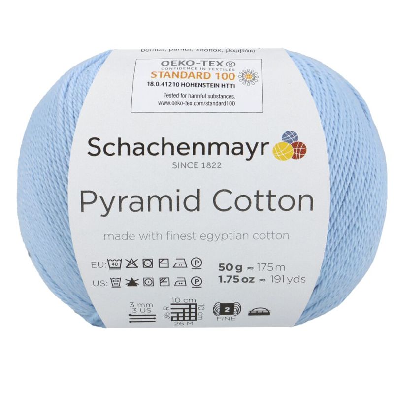 Schachenmayr Pyramid Cotton - Coton Égyptien Doux & Durable