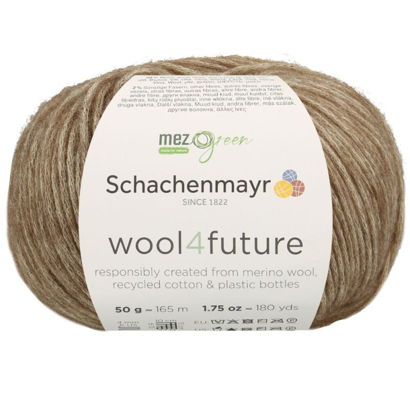 Schachenmayr wool4future - Duurzaam DK-Garen (Gerecycled Katoen/Polyester/Merino)