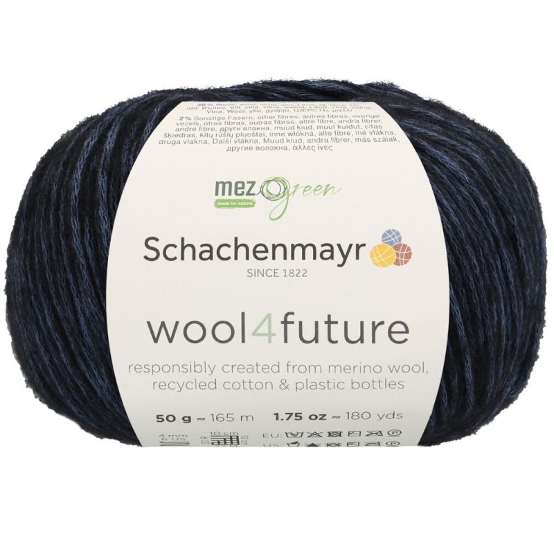 Schachenmayr wool4future - Duurzaam DK-Garen (Gerecycled Katoen/Polyester/Merino)