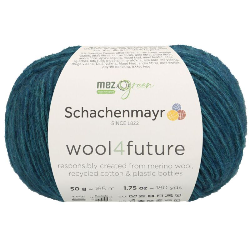Schachenmayr wool4future - Duurzaam DK-Garen (Gerecycled Katoen/Polyester/Merino)