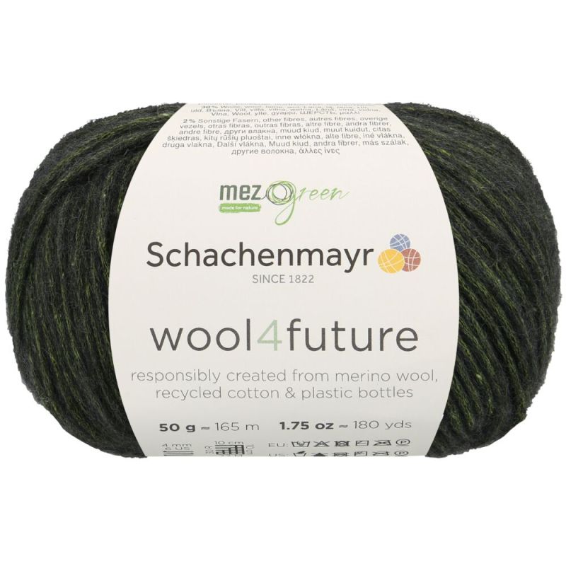 Schachenmayr wool4future - Duurzaam DK-Garen (Gerecycled Katoen/Polyester/Merino)