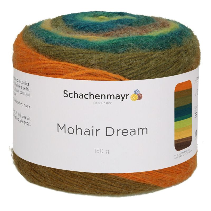 Schachenmayr Mohair Dream - Kantgaren met Prachtige Kleurverlopen