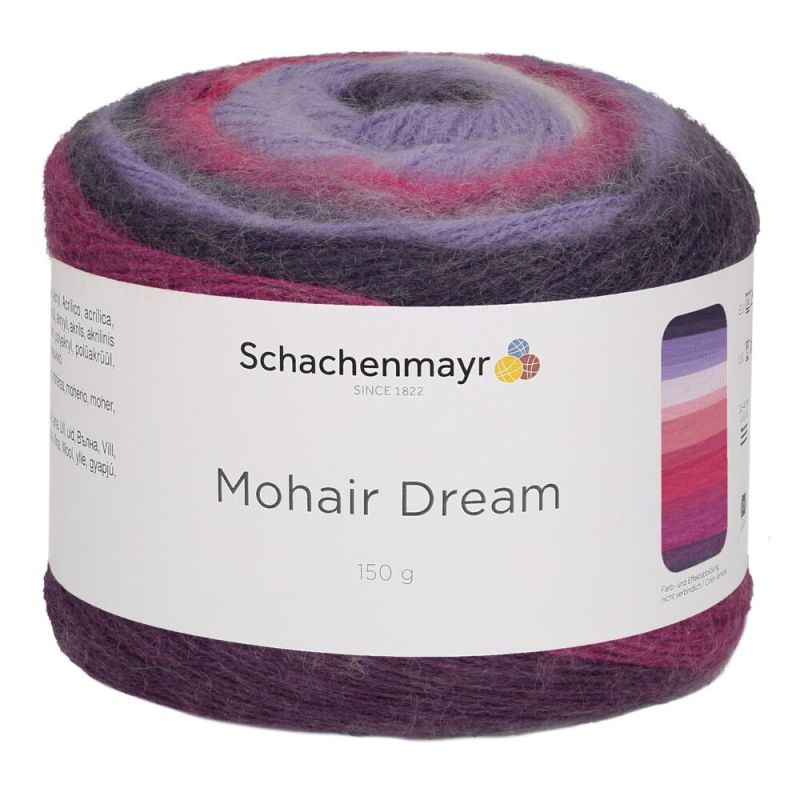 Schachenmayr Mohair Dream - Kantgaren met Prachtige Kleurverlopen