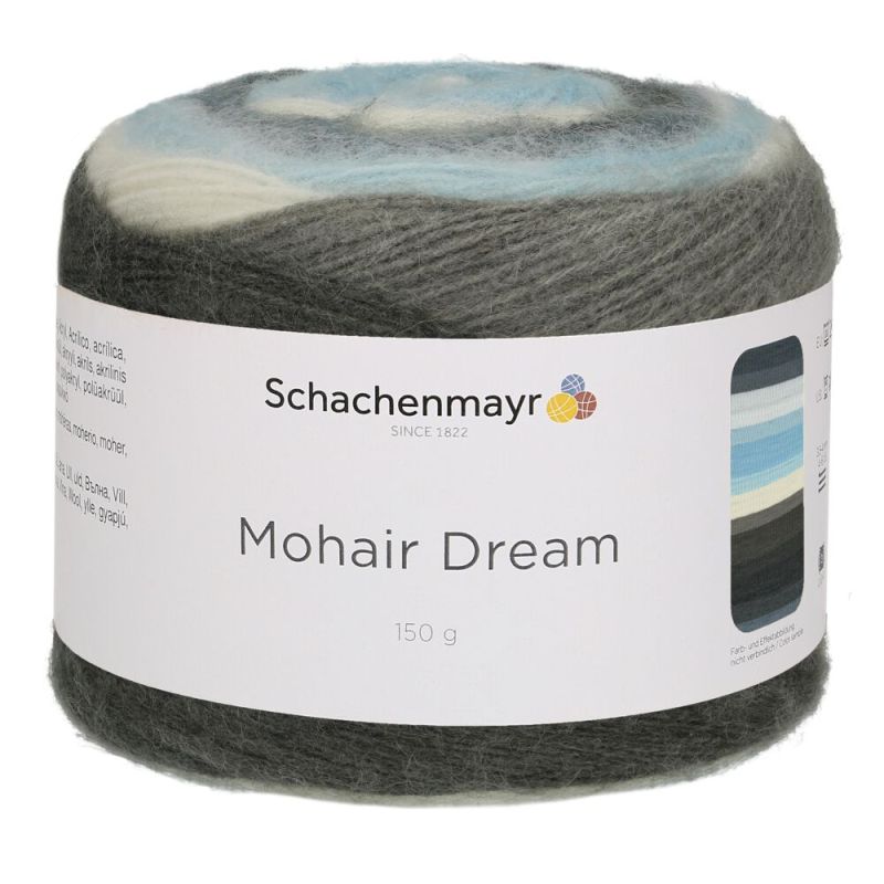 Schachenmayr Mohair Dream - Kantgaren met Prachtige Kleurverlopen