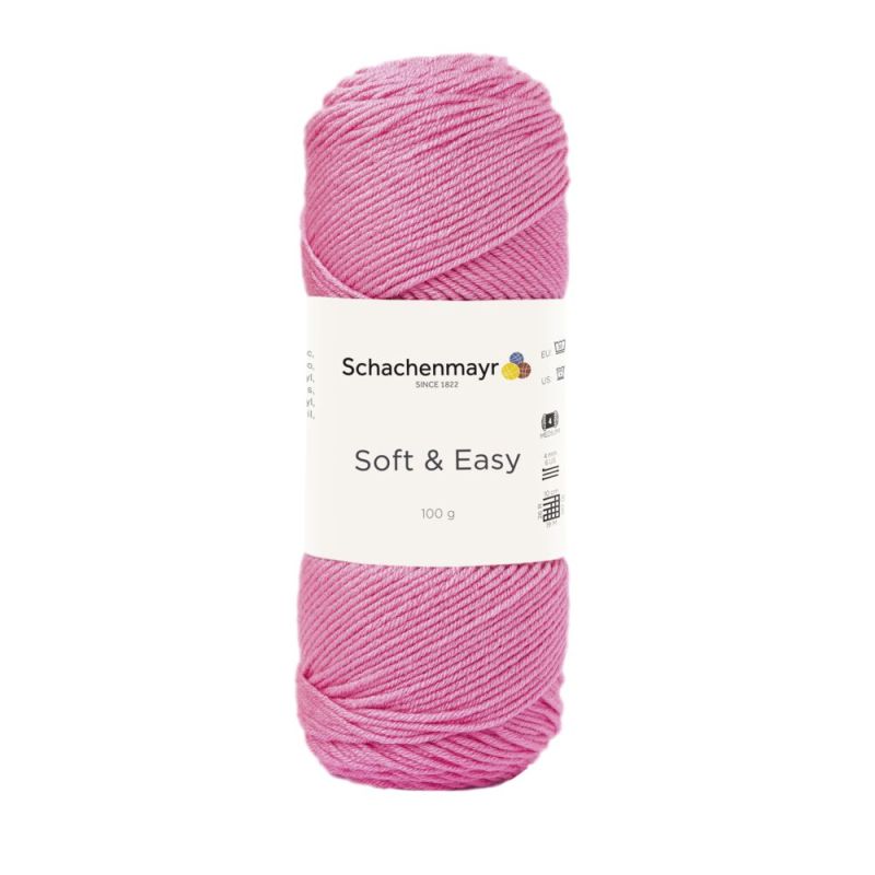 Schachenmayr Soft & Easy - Anti-Pilling Acryl Garen (Pull-Skein Bol)