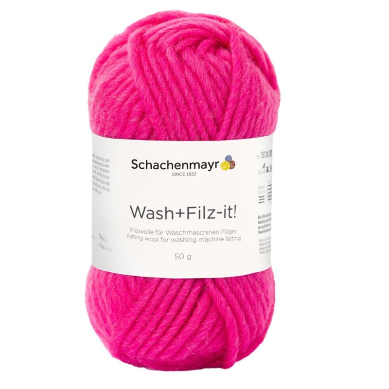 Schachenmayr Wash +Filz it! - Viltgaren voor de Wasmachine