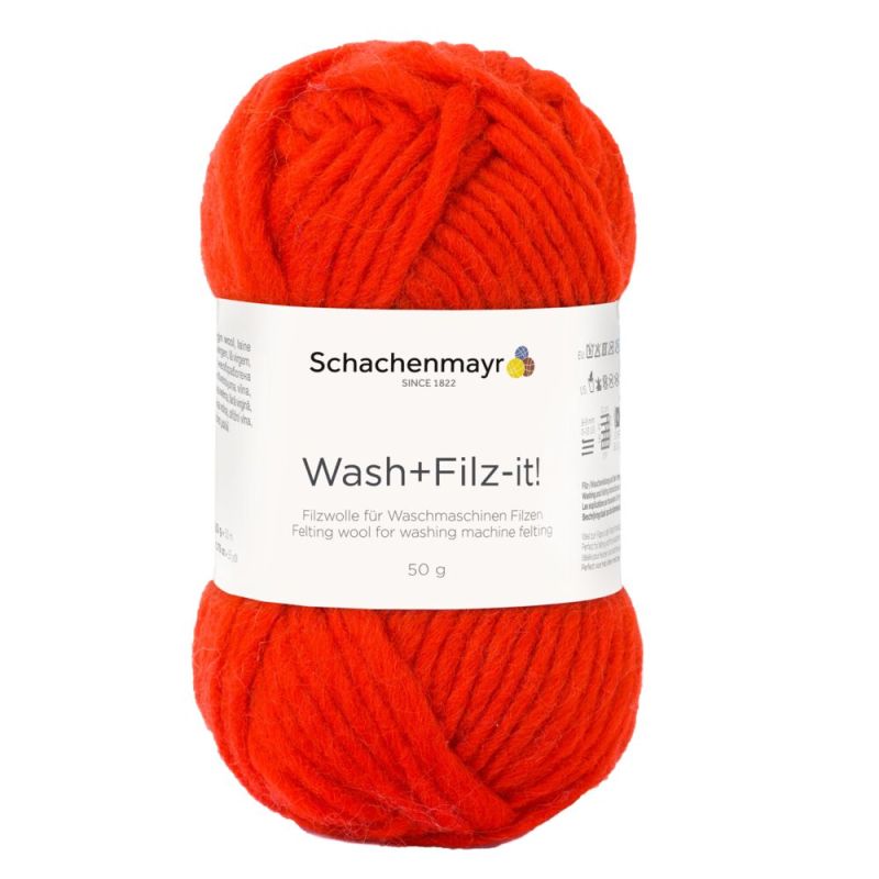 Schachenmayr Wash +Filz it! - Viltgaren voor de Wasmachine