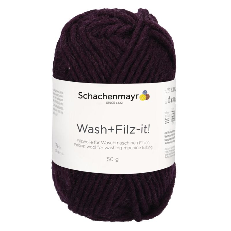 Schachenmayr Wash +Filz it! - Viltgaren voor de Wasmachine