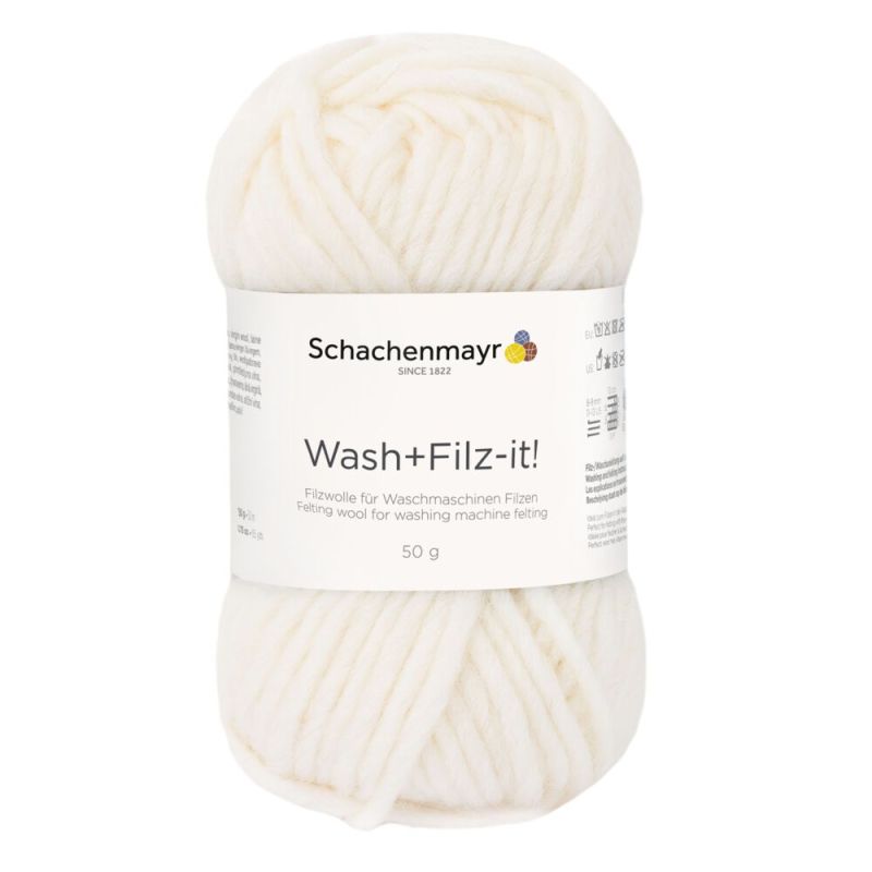 Schachenmayr Wash +Filz it! - Viltgaren voor de Wasmachine