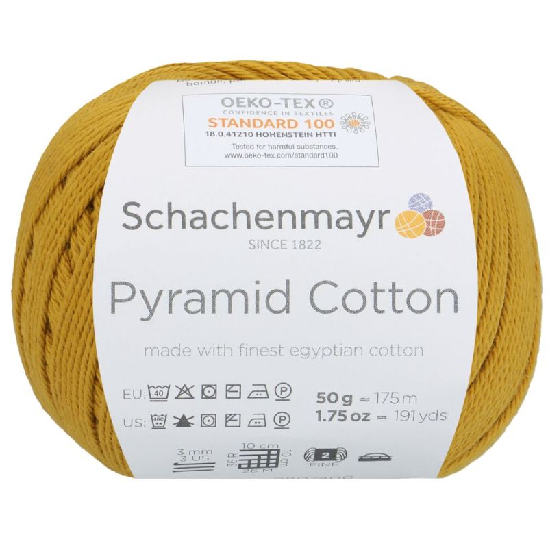 Schachenmayr Pyramid Cotton - Coton Égyptien Doux & Durable