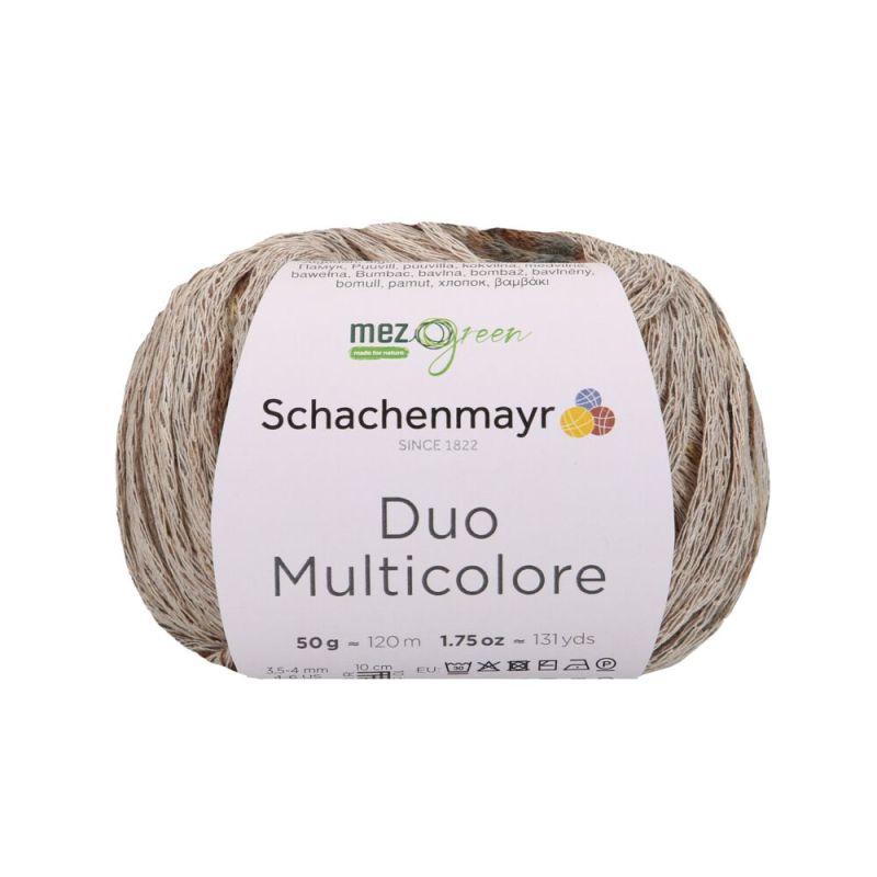 Schachenmayr De Duo Multicolore - Fil Ruban Durable avec un Look Rayé