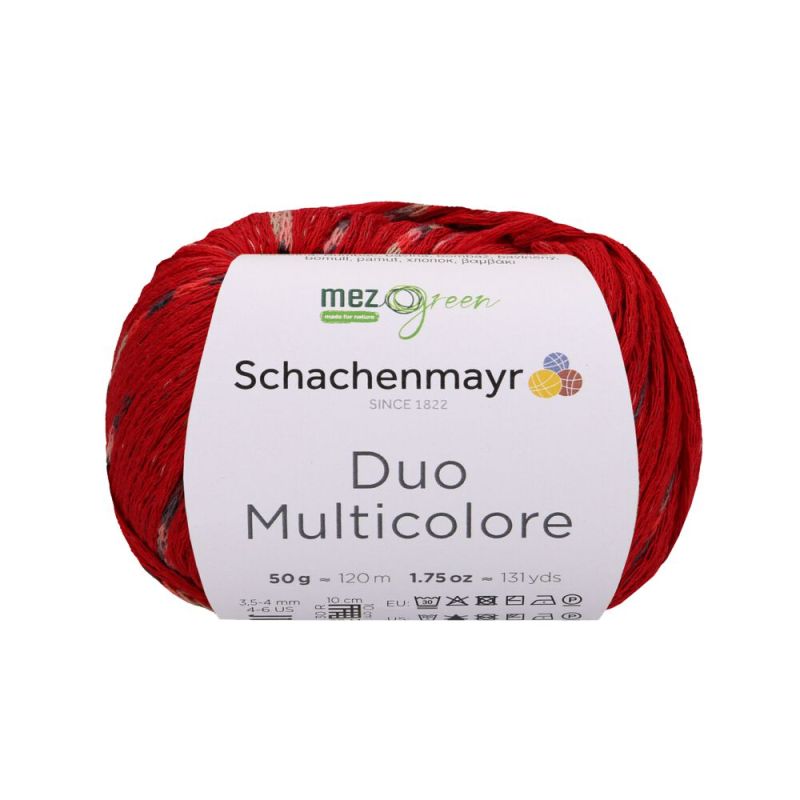 Schachenmayr De Duo Multicolore - Fil Ruban Durable avec un Look Rayé