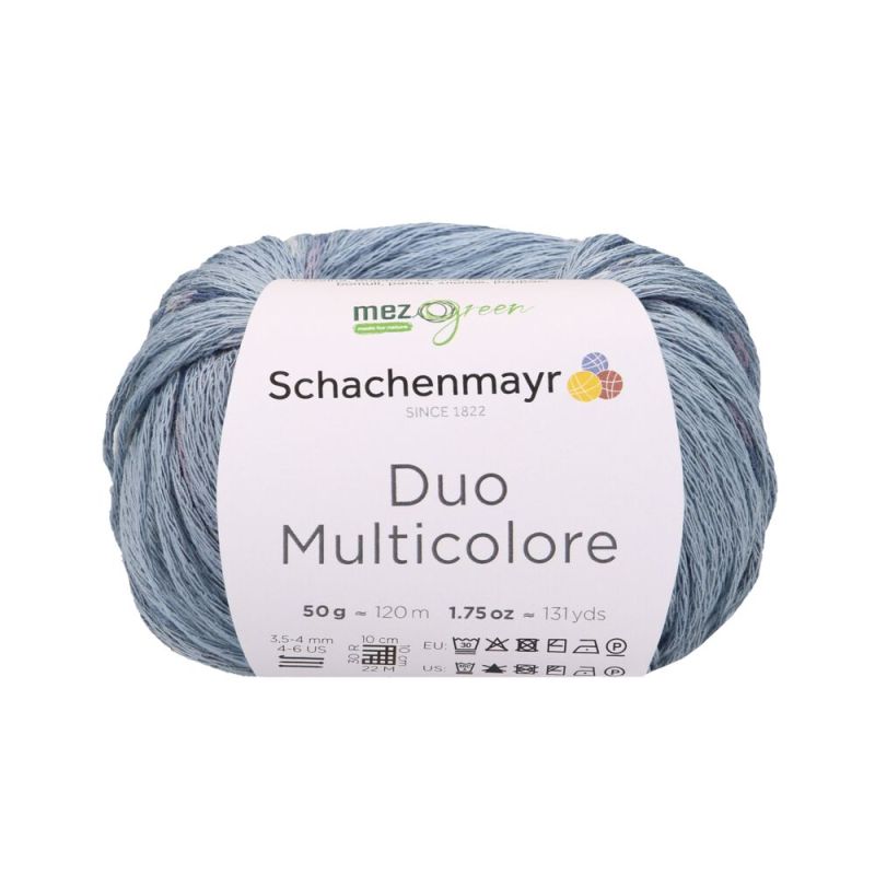 Schachenmayr De Duo Multicolore - Fil Ruban Durable avec un Look Rayé