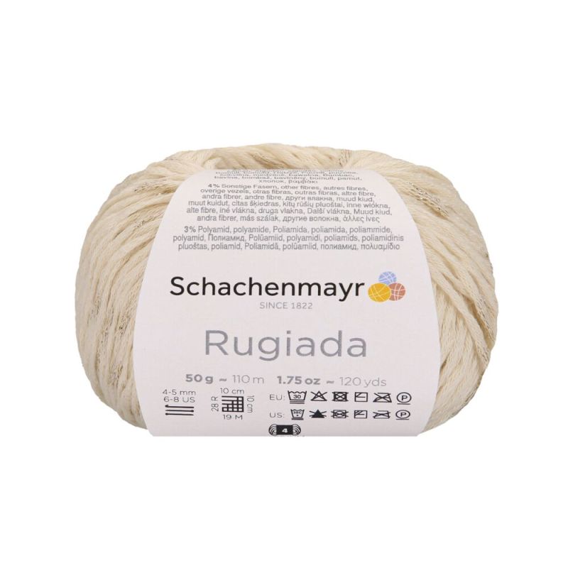 Schachenmayr Rugiada - Zomers Bandgaren met Glinster & Metallic Effect
