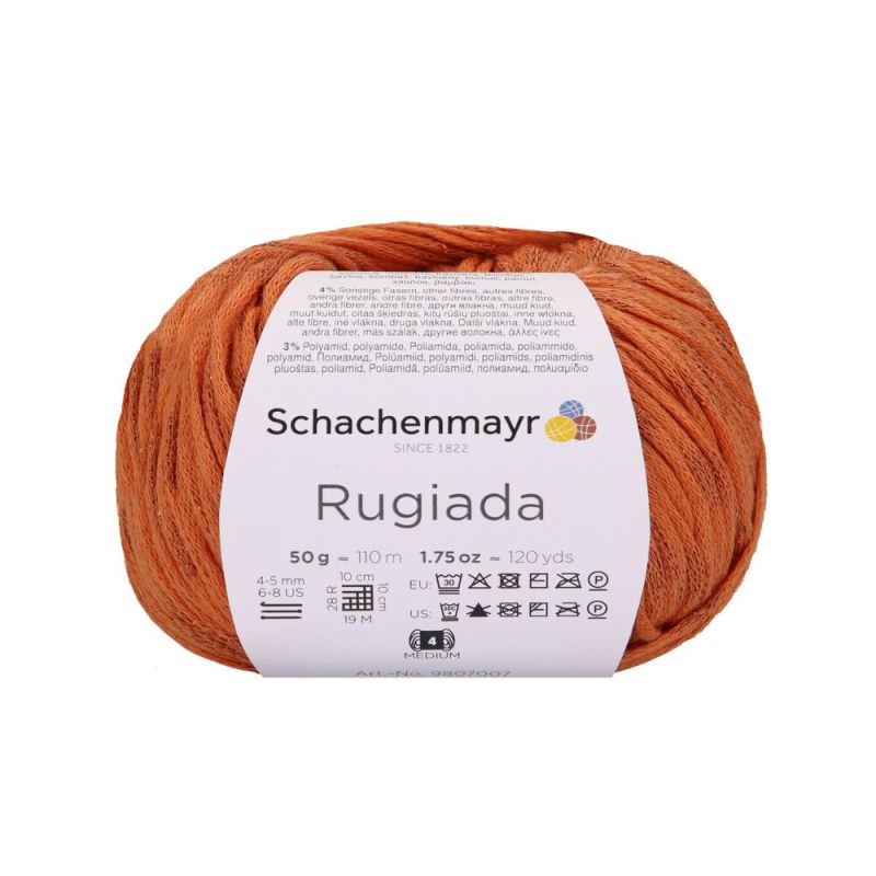 Schachenmayr Rugiada - Zomers Bandgaren met Glinster & Metallic Effect