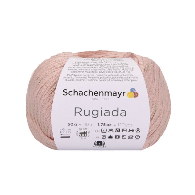 Schachenmayr Rugiada - Zomers Bandgaren met Glinster & Metallic Effect