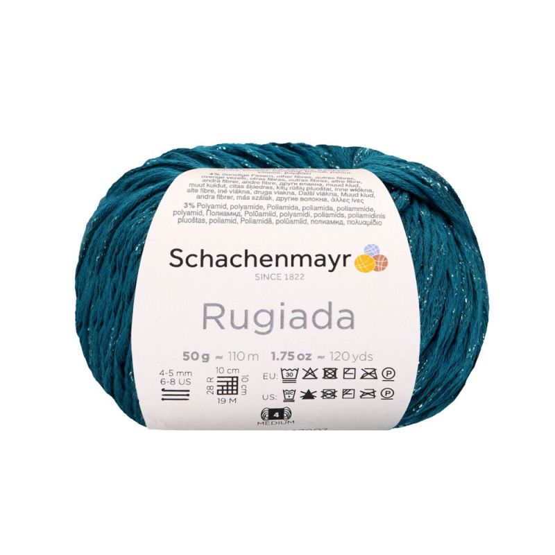 Schachenmayr Rugiada - Zomers Bandgaren met Glinster & Metallic Effect