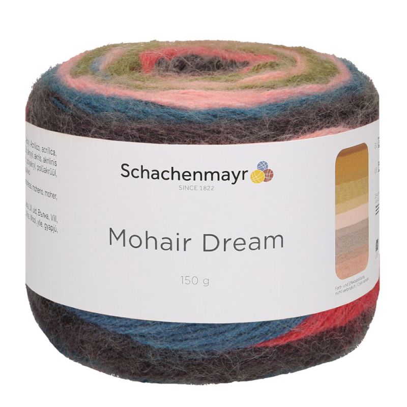 Schachenmayr Mohair Dream - Kantgaren met Prachtige Kleurverlopen